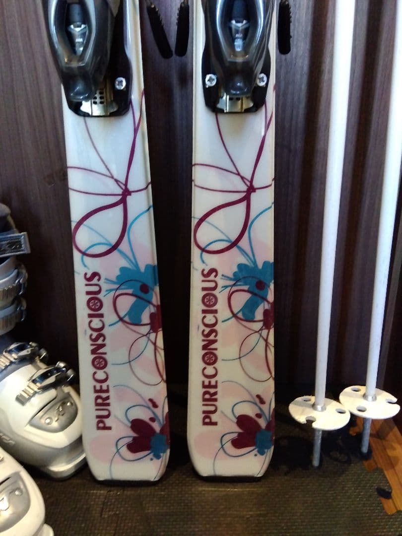 PURECONSCIOUS/レディース用/スキーセット/メンテ・WAX済み✔