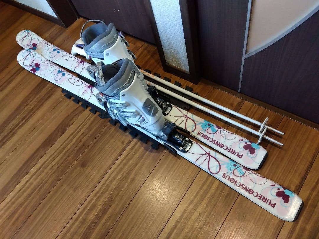 PURECONSCIOUS/レディース用/スキーセット/メンテ・WAX済み✔