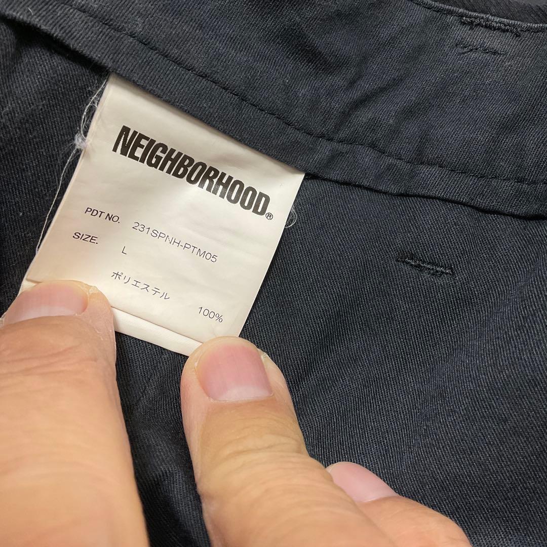 NEIGHBORHOOD ブラック スラックス　used Lサイズ　美品