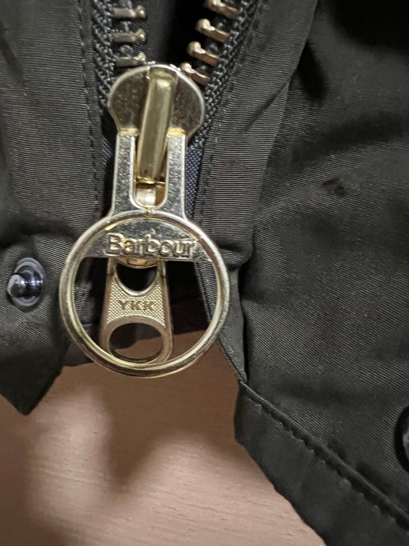 Barbour ノンオイル　ジャケット 短丈　36サイズ オリーブ