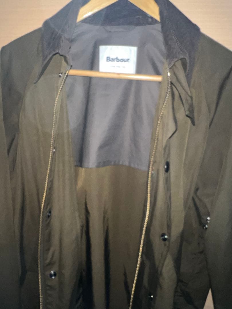 Barbour ノンオイル　ジャケット 短丈　36サイズ オリーブ