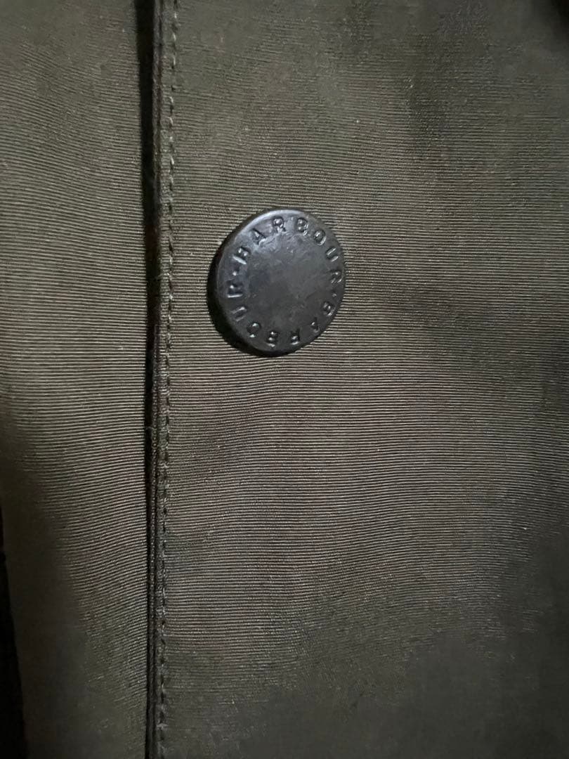 Barbour ノンオイル　ジャケット 短丈　36サイズ オリーブ