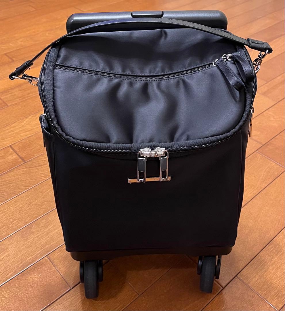 スワニー ブラック キャリーバッグ D-583 低振動・低騒音 4輪ストッパー付