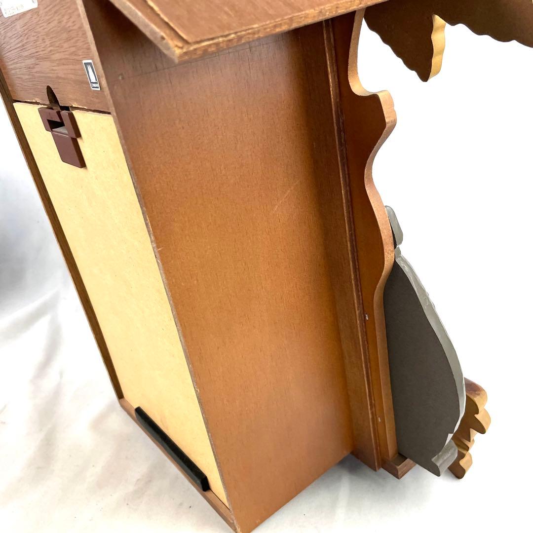 となりのトトロ 壁掛け時計 4MJ806RH M23X8N PM-15 木製