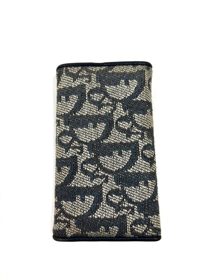 クリスチャンディオール　トロッター　6連キーケース　ネイビー　MC0023