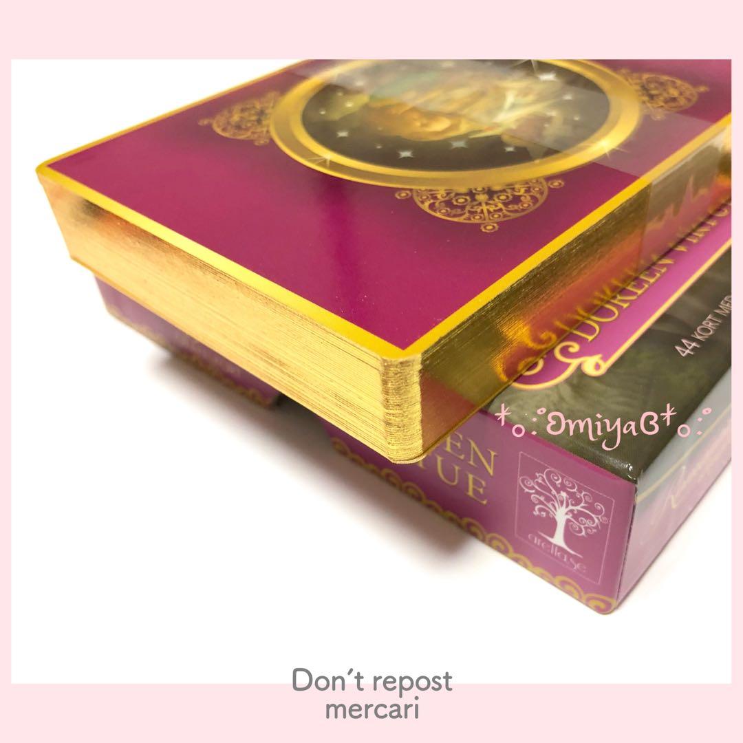 ✨絶版・金縁・希少✨新品:❥︎ロマンスエンジェルオラクルカード:❥︎スウェーデン語版