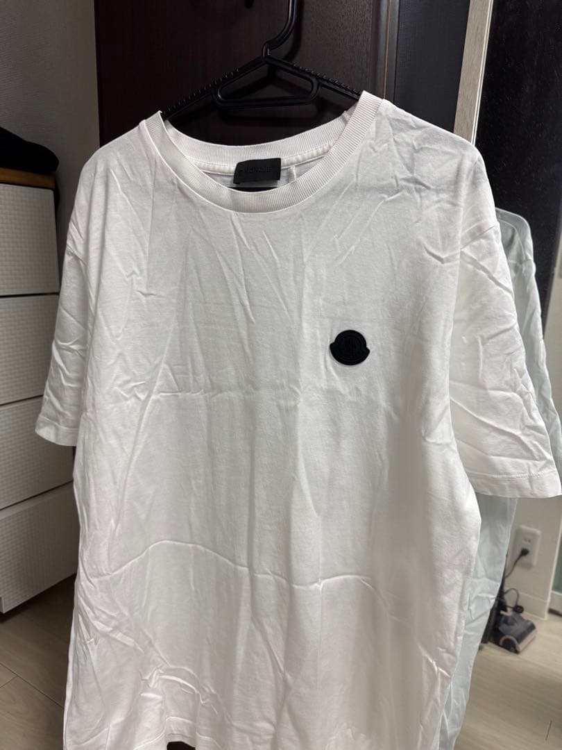 MONCLER ホワイト Tシャツ