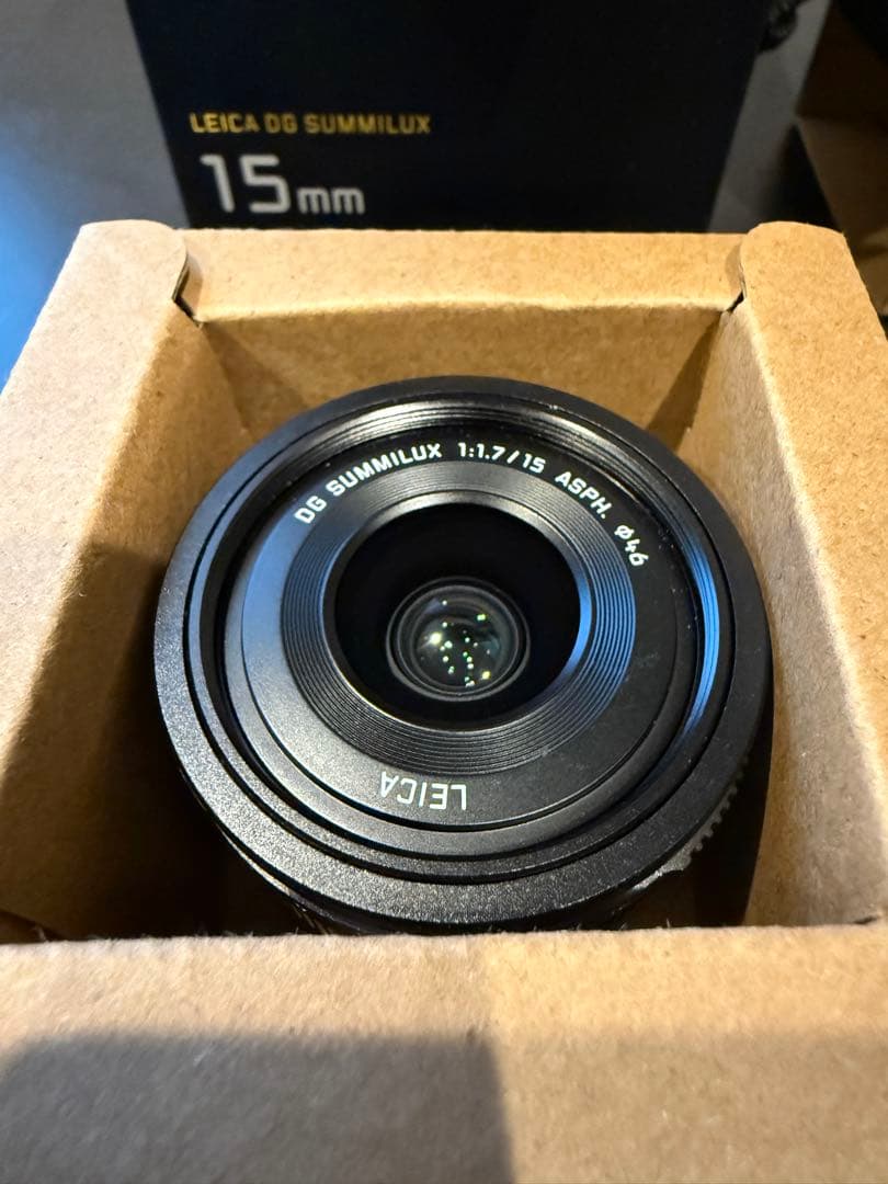 DG SUMMILUX 15mm F1.7とH-E08018 2個セット