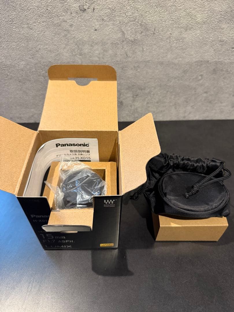 DG SUMMILUX 15mm F1.7とH-E08018 2個セット
