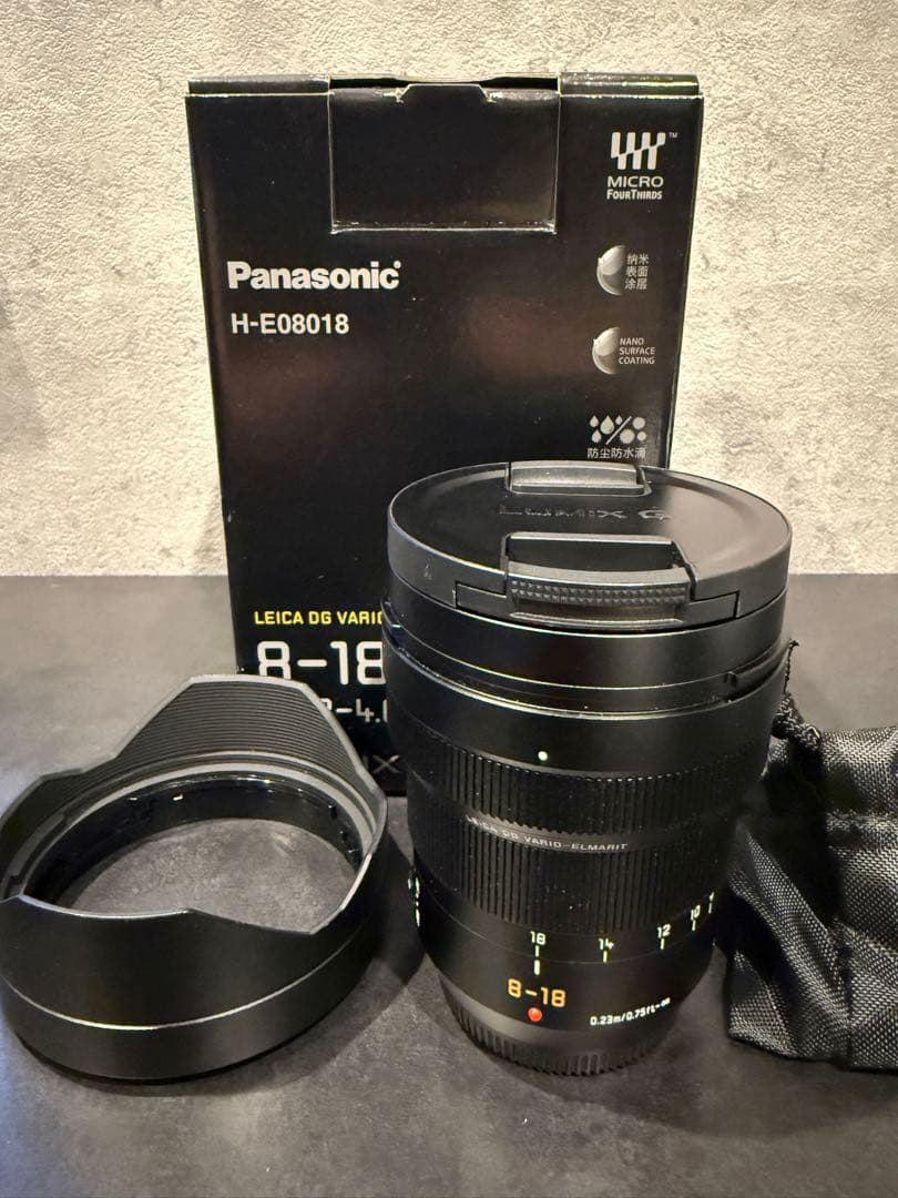 DG SUMMILUX 15mm F1.7とH-E08018 2個セット