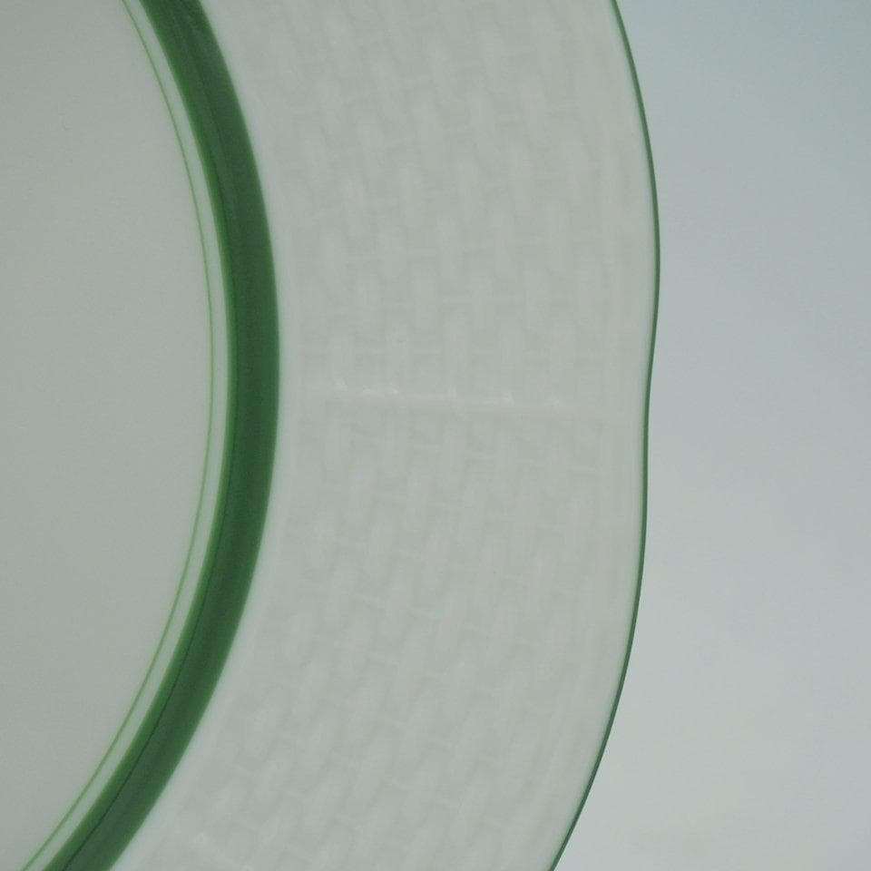 ヘレンド ウィーンの薔薇 521/VRH 23cm ランチプレート ペア #1