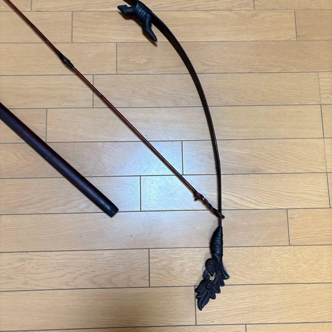 弓道 弓矢 竹矢 矢 弓道具 羽根 矢筒 武具 レトロ 弓具 弓