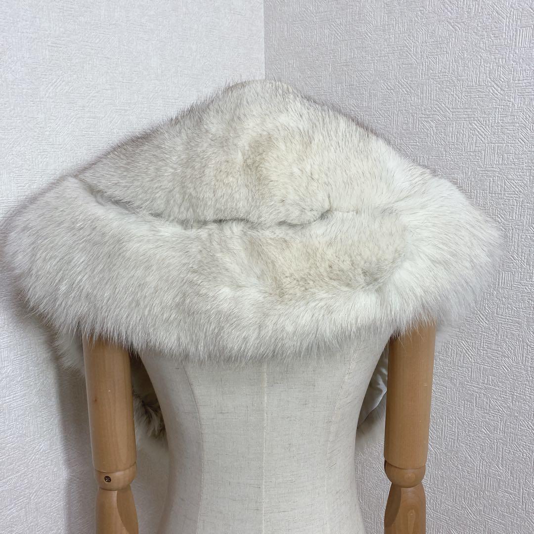 新品未使用　サガフォックス　金サガ　ロイヤル　ショール　マフラー　成人式　振袖