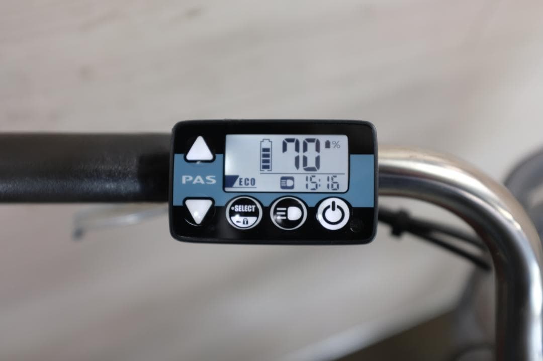 電動自転車ヤマハPAS　With26インチ3段　8.7Ah（4点灯）充電器あり