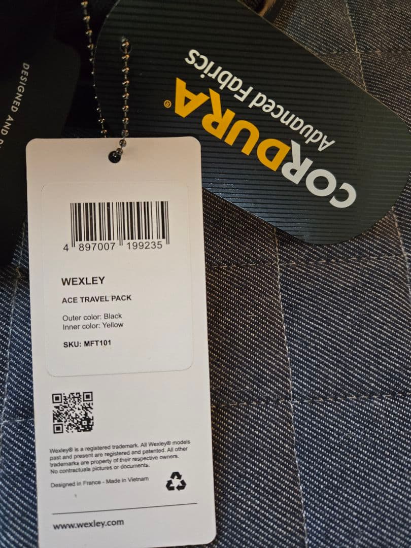 WEXLEY ACE TRAVEL PACK MFT101 27L バックパック