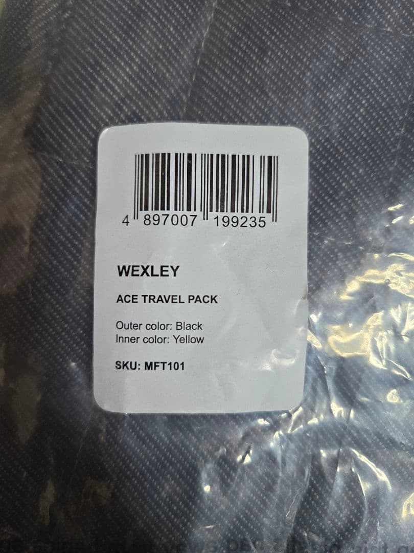 WEXLEY ACE TRAVEL PACK MFT101 27L バックパック