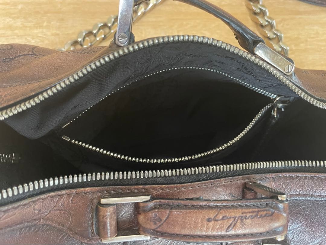 激レア　ベルルッティ　スクリットレザーバッグ