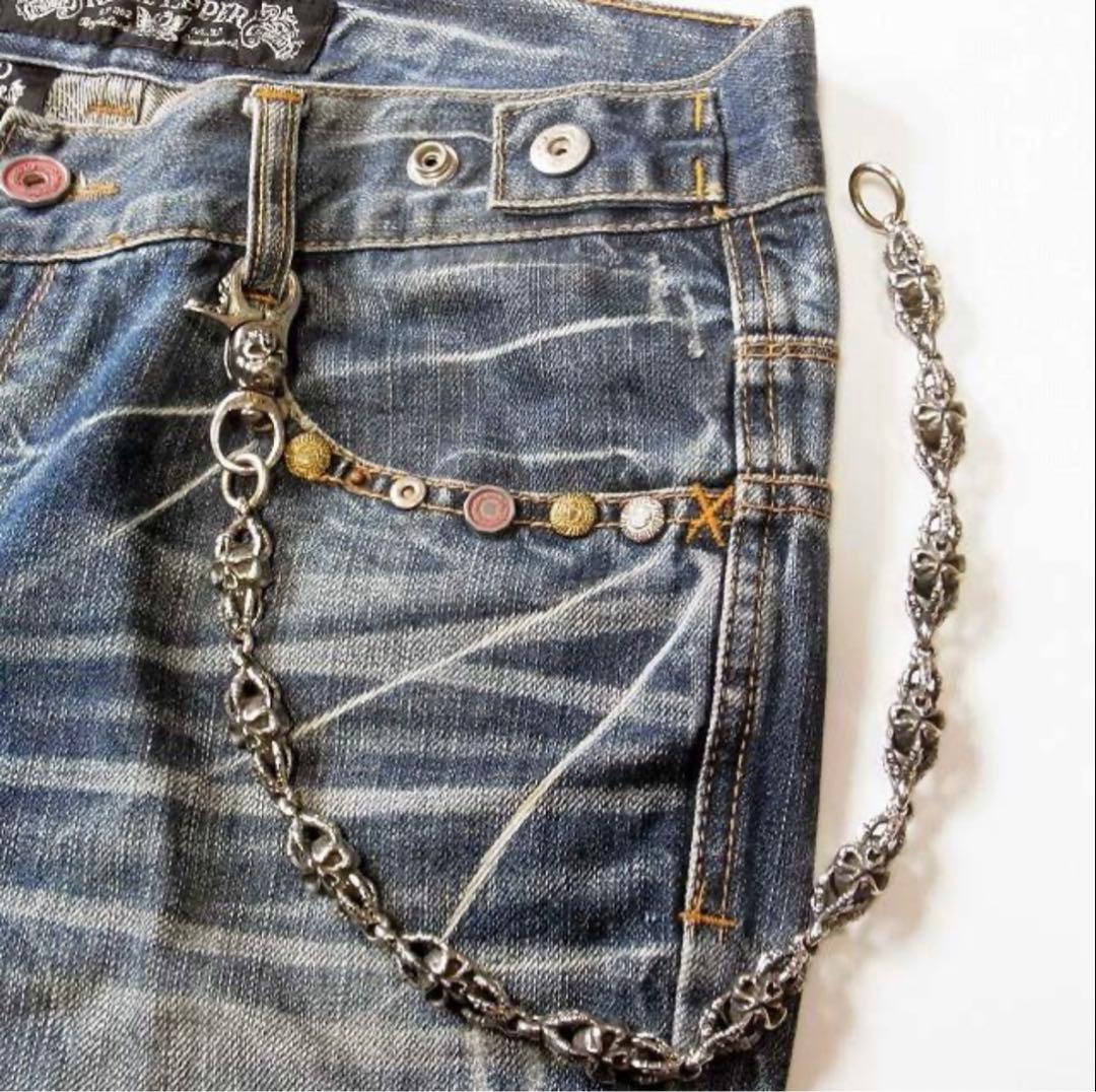 小物 skull wallet chain y2k