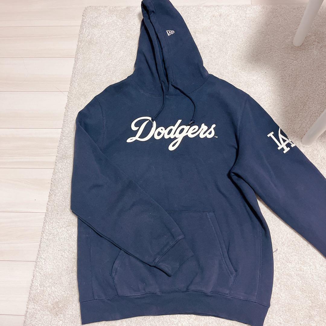 【正規品】New Era Dodgers フード付きスウェットシャツ
