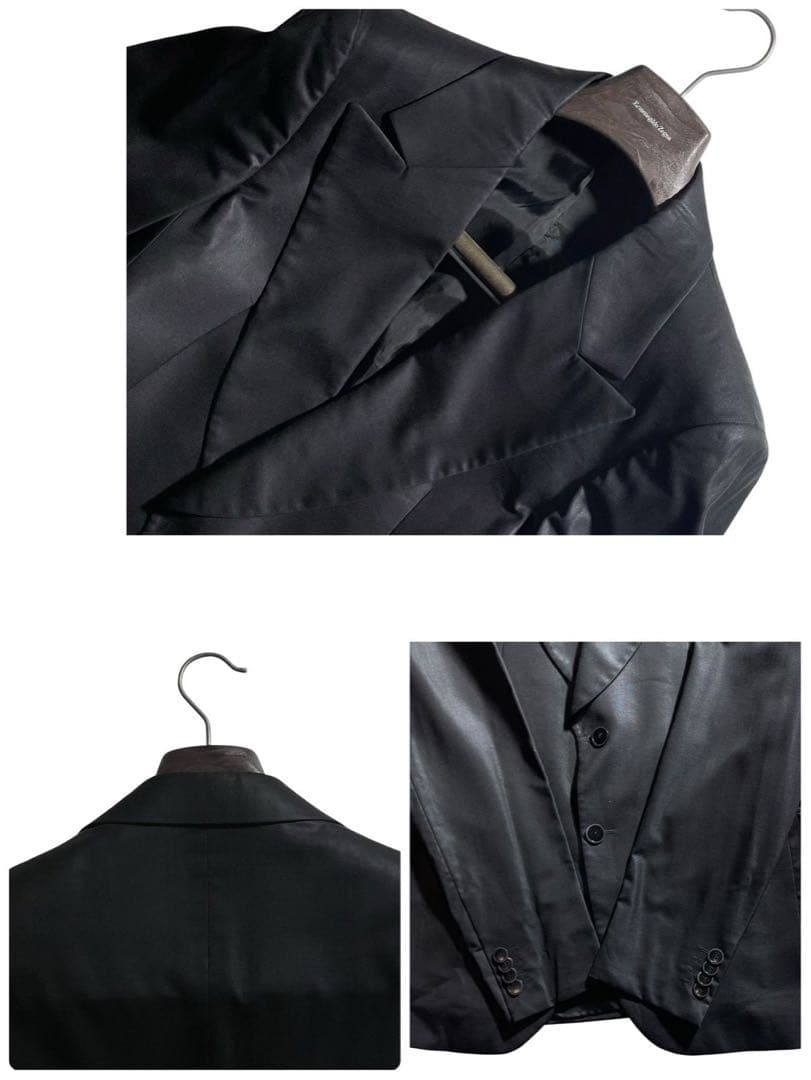 ✨️XXL✨️ EMPORIO ARMANI スーツ セットアップ 50 ブラック