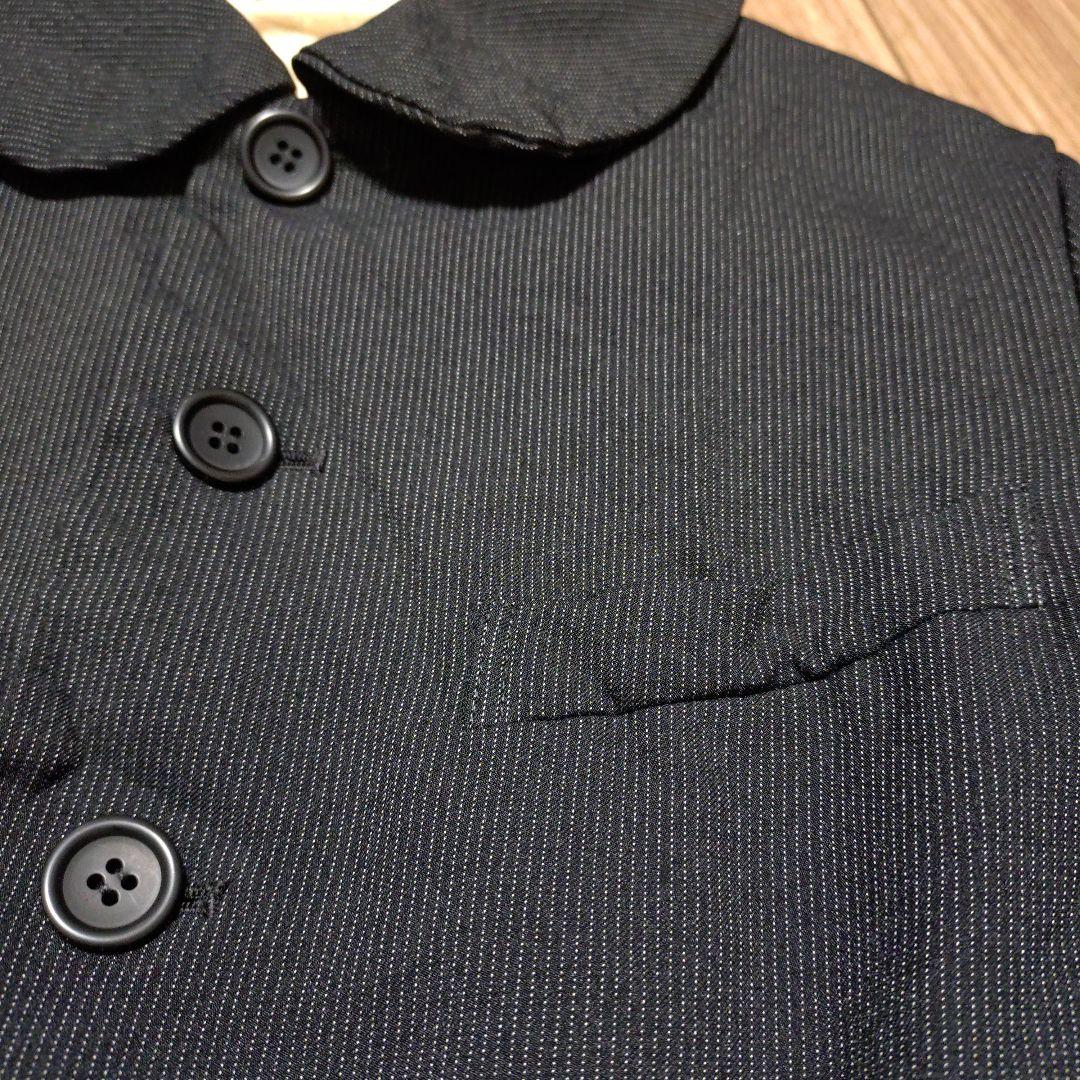 ブラックコムデギャルソン テーラードジャケット S ポリ縮絨加工