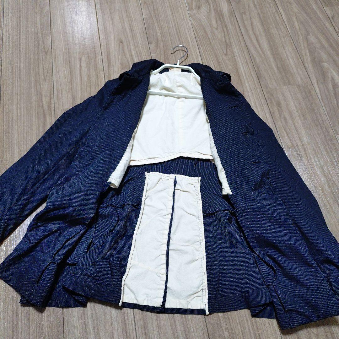 ブラックコムデギャルソン テーラードジャケット S ポリ縮絨加工