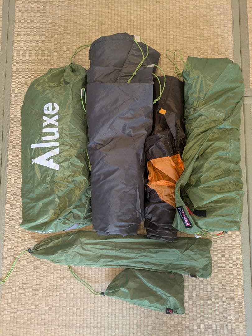 Luxeルクセ　ワンポールテント2点　トレイルピーク　ミニピーク2　インナー2点