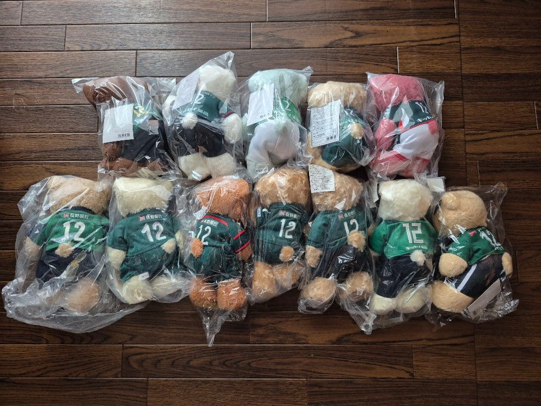 松本山雅ユニフォームテディーベアまとめ売り