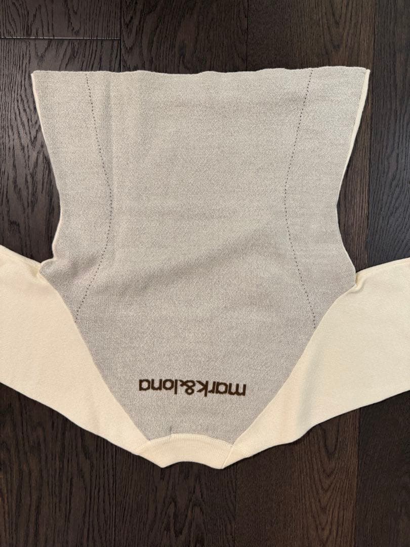 mark&lona スウェット 40サイズ アイボリー/ベージュ