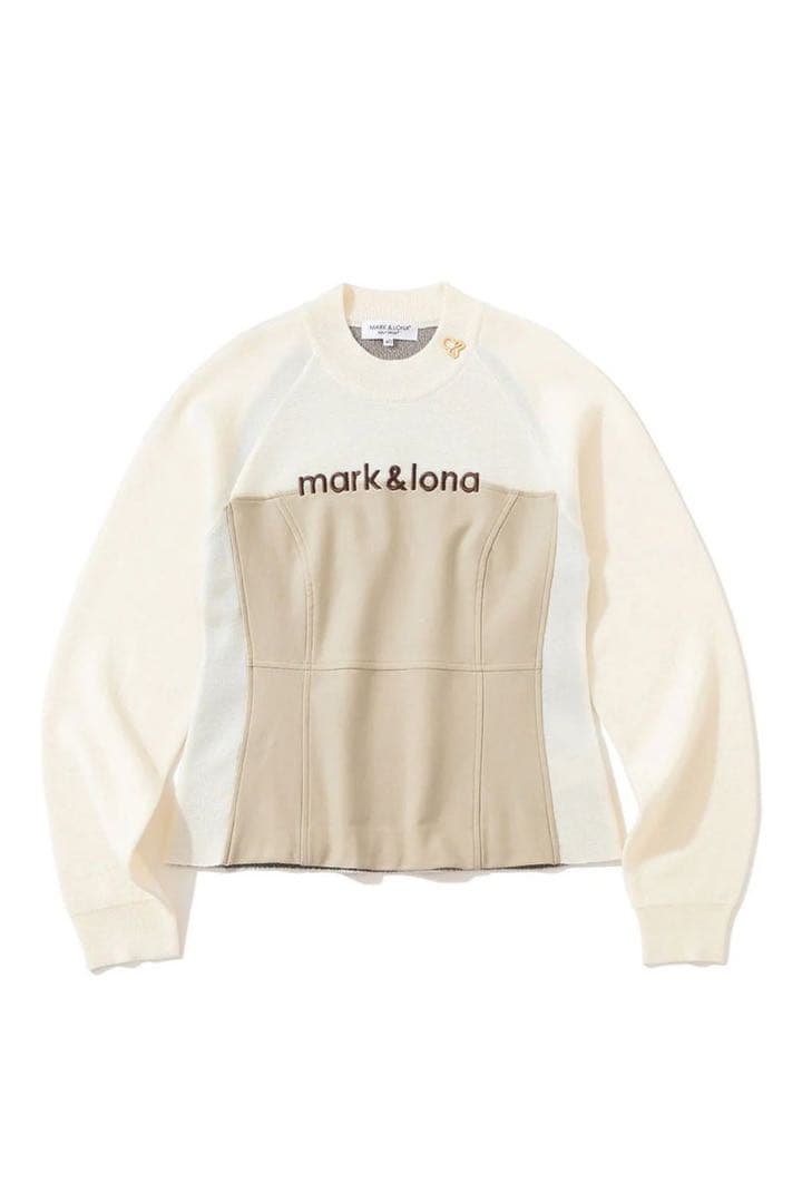 mark&lona スウェット 40サイズ アイボリー/ベージュ