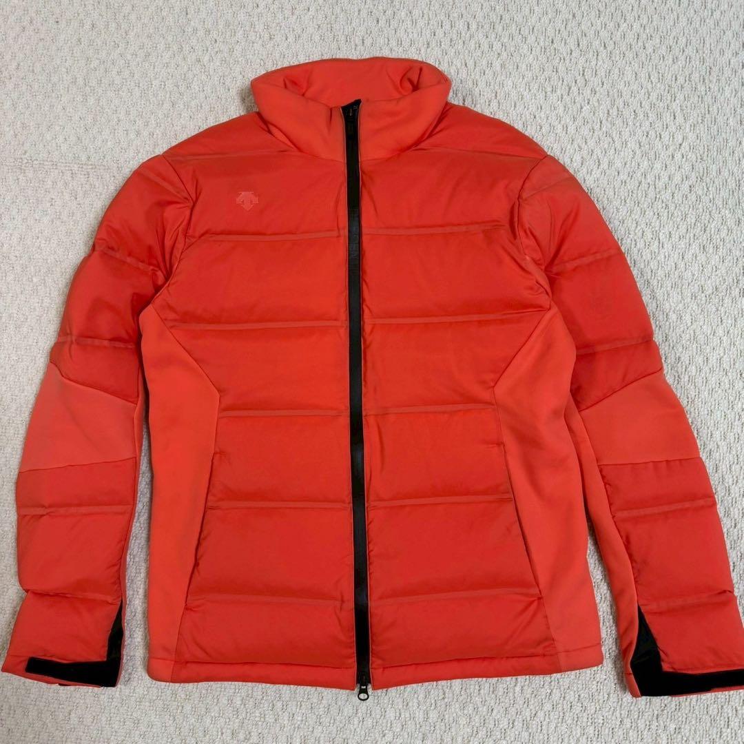 デサントゴルフ ダウンジャケット M オレンジ
