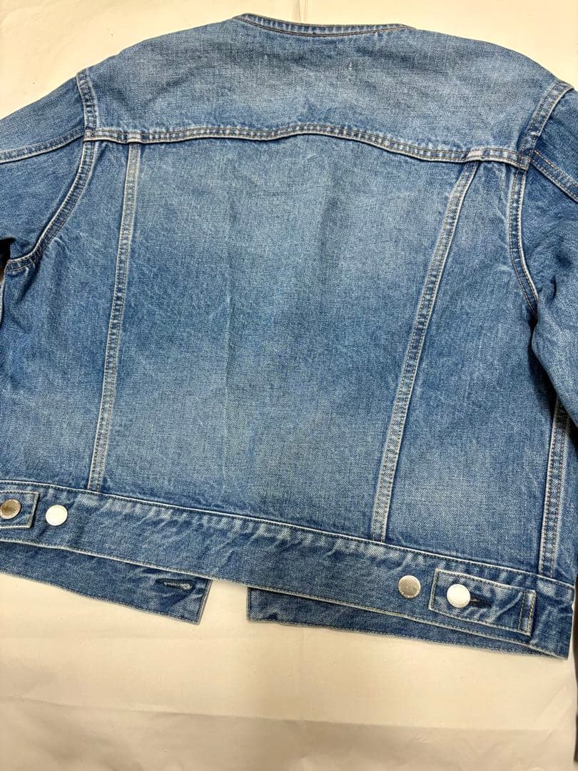 JANE SMITH × Plage 別注 ノーカラー デニムジャケット 36