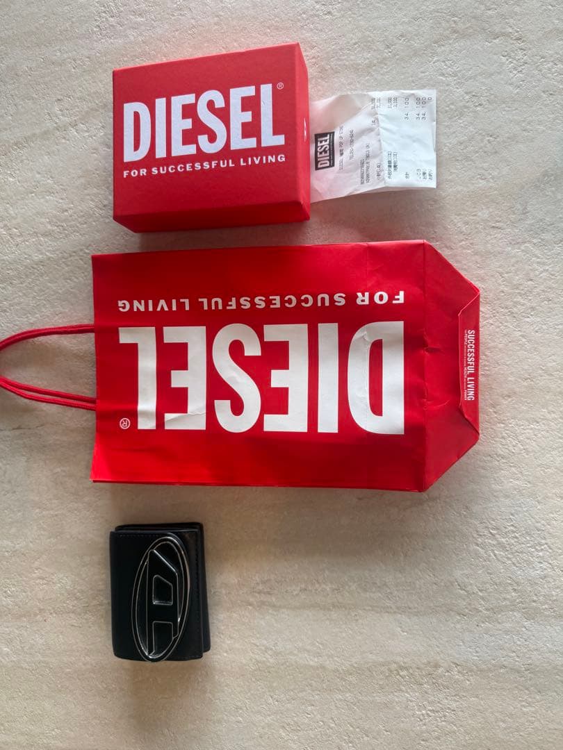 diesel ３つ折財布