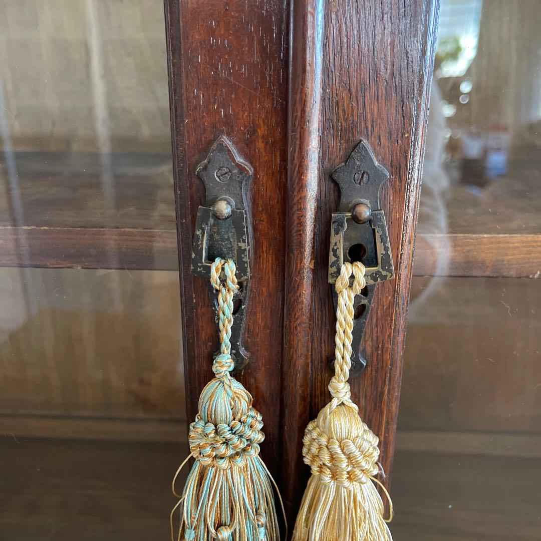 アンティーク　キャビネット　イギリス製