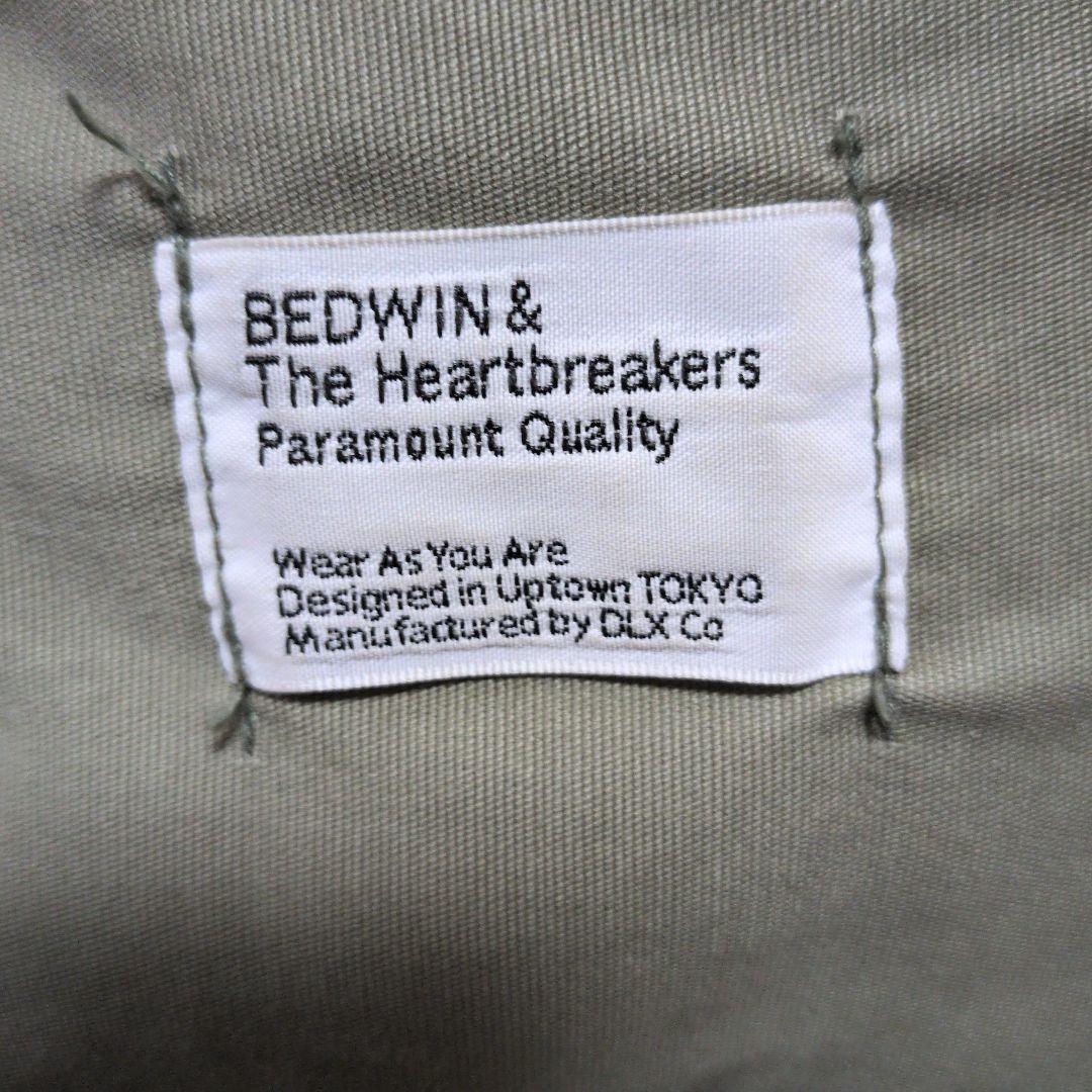 ベドウィンBEDWINリバーシブル MA-1ジャケット カーキサイズ3