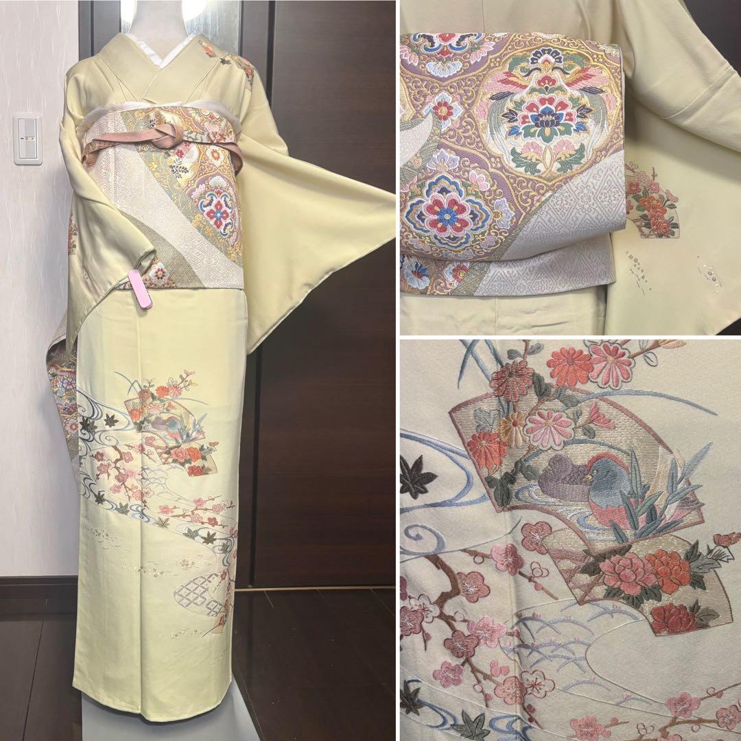 総刺繍　訪問着　フルセット　入学式　卒業式　お宮参り