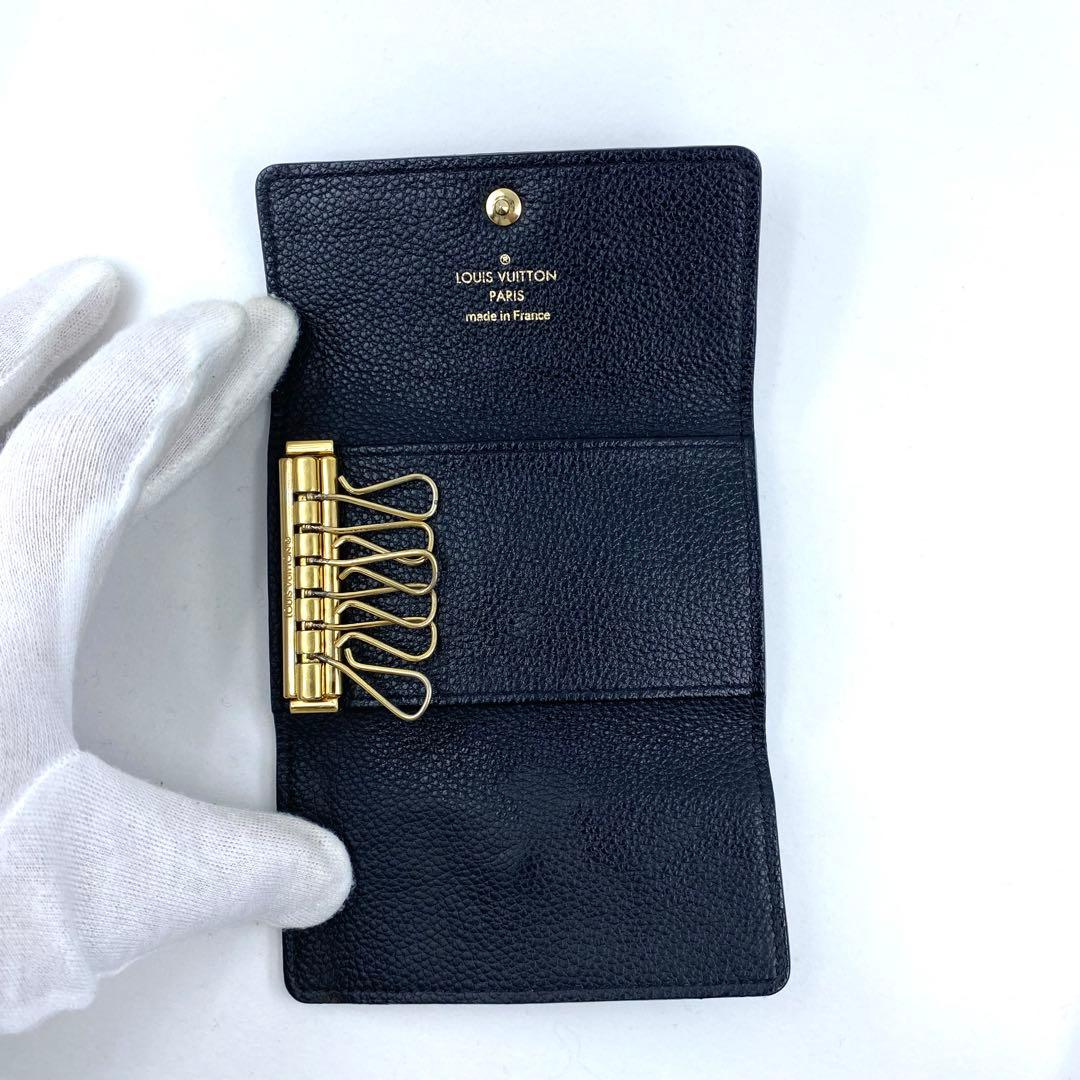 美品　ルイヴィトン ミュルティクレ 6 アンプラント モノグラム キーケース