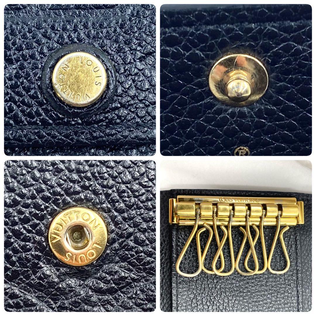 美品　ルイヴィトン ミュルティクレ 6 アンプラント モノグラム キーケース