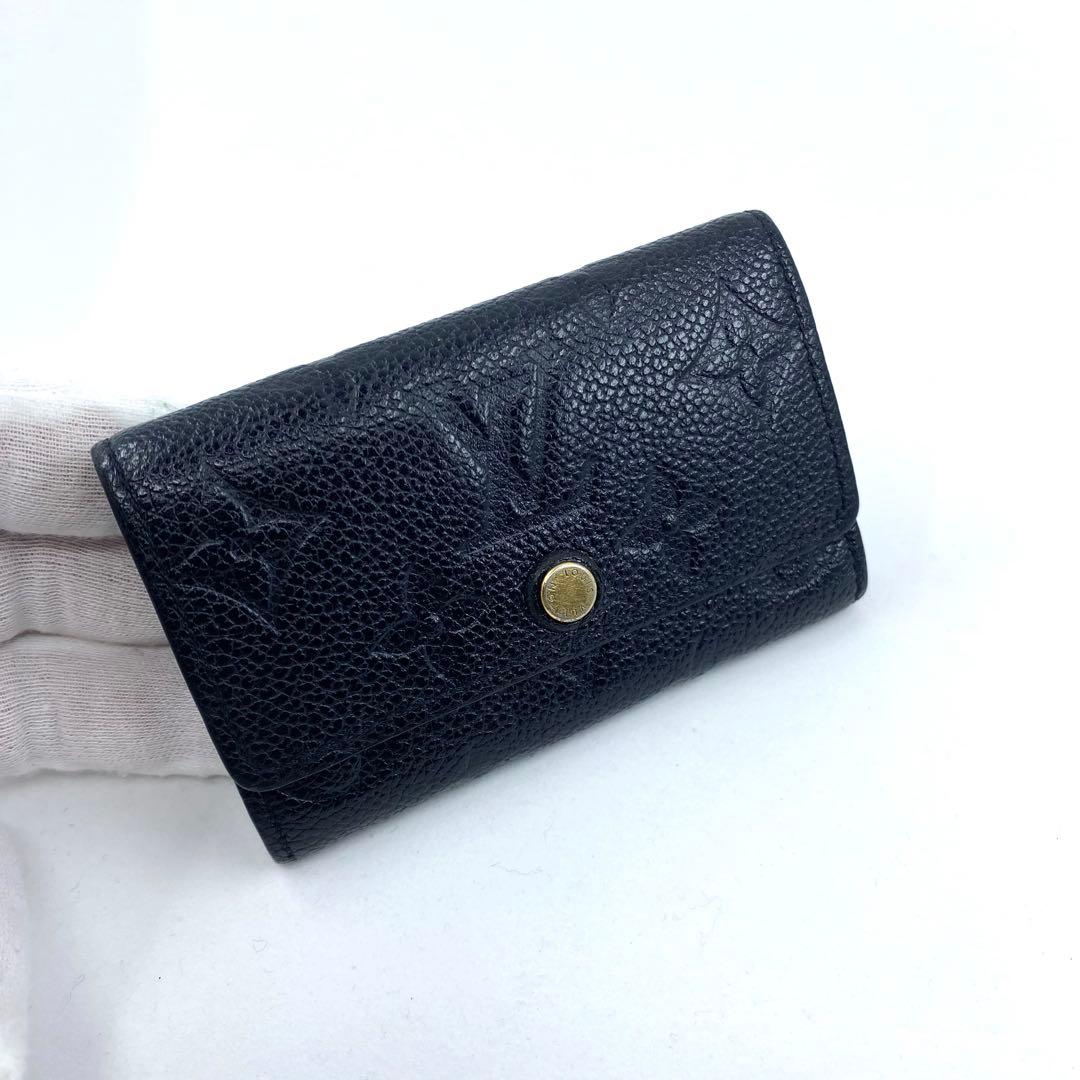 美品　ルイヴィトン ミュルティクレ 6 アンプラント モノグラム キーケース