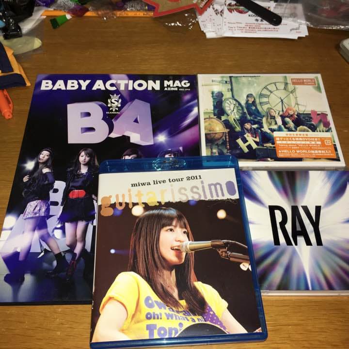 邦楽 SCANDAL miwa BUMP OF CHICKEN