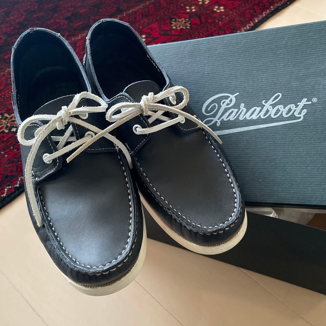 Paraboot パラブーツ デッキシューズ モカシン ネイビー