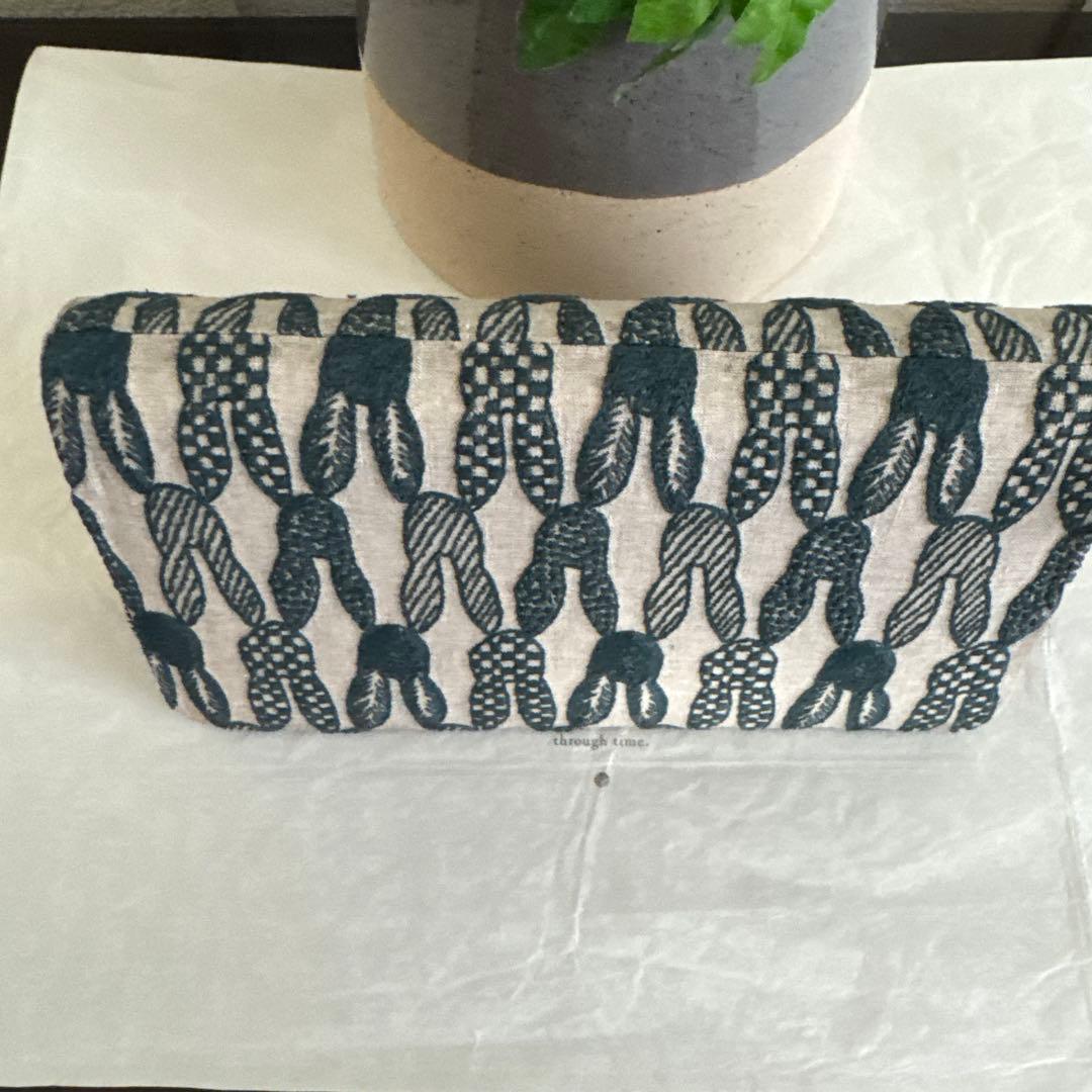 ミナペルホネン pomppia 長財布　ハンドメイド