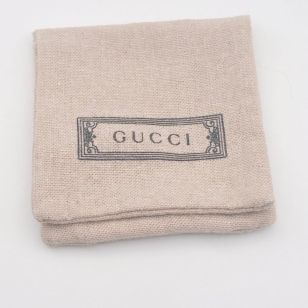 2478-1 保存袋付き✨ GUCCI ネクタイピン　インターロッキング