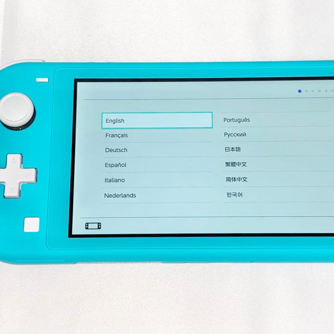 Nintendo Switch Lite ターコイズ 本体 2025年10月購入
