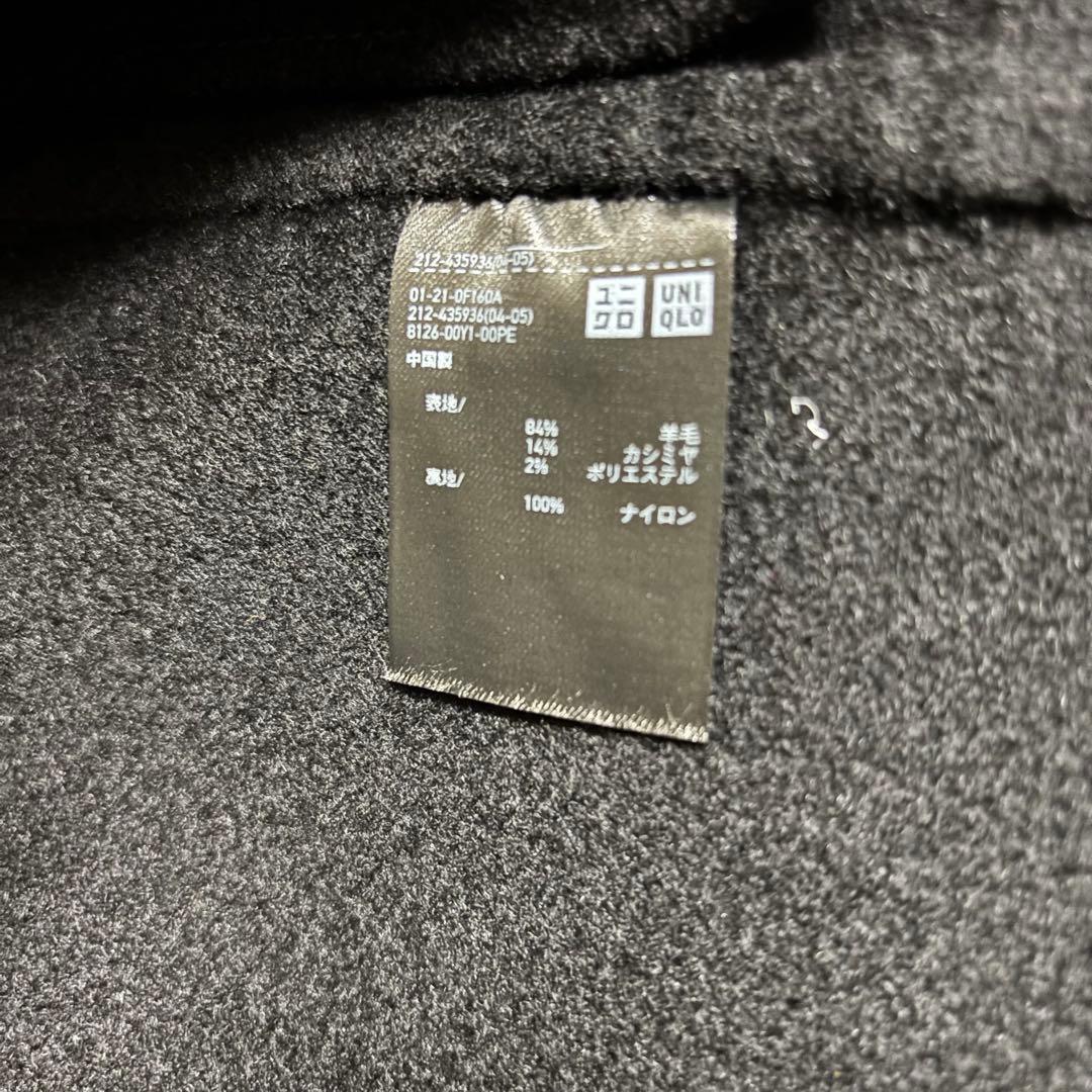 【極美品】UNIQLO ＋Ｊ　カシミヤブレンドチェスターコート　宮沢りえ