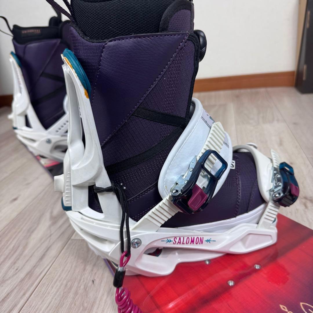 専用SALOMON レディーススノーボード 138cm ブーツ 23.5cm