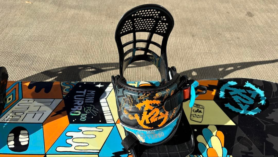 K2 スノーボード キッズ 子供用3点セット 板100cm ブーツ18.5cm