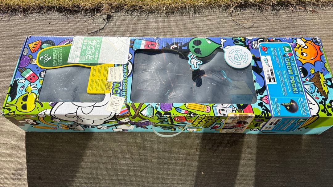 K2 スノーボード キッズ 子供用3点セット 板100cm ブーツ18.5cm