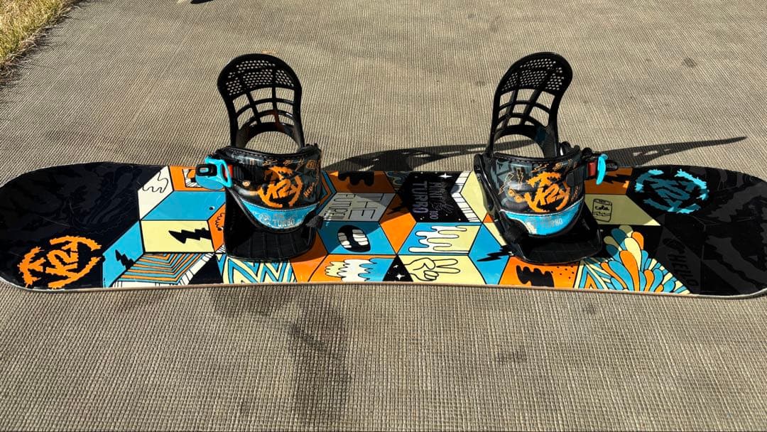 K2 スノーボード キッズ 子供用3点セット 板100cm ブーツ18.5cm