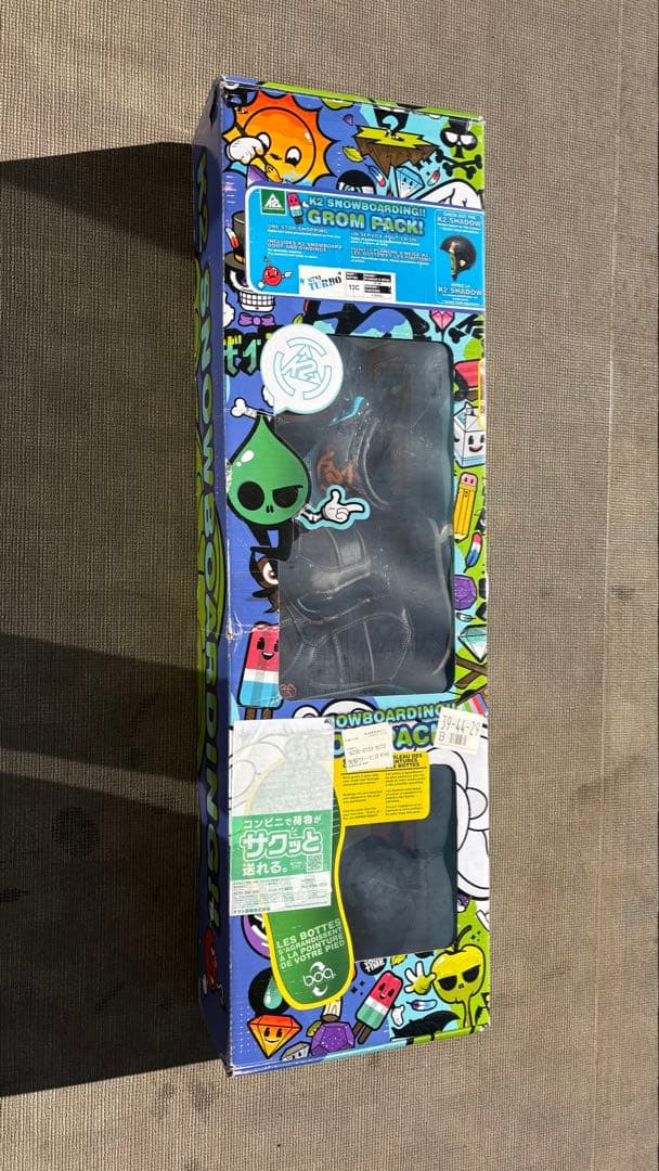 K2 スノーボード キッズ 子供用3点セット 板100cm ブーツ18.5cm